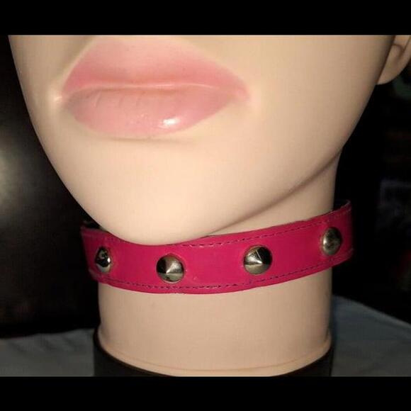 8 Chokers Necklaces Spiked Collars Gothic Punk Jewelry ! - Picture 4 of 13